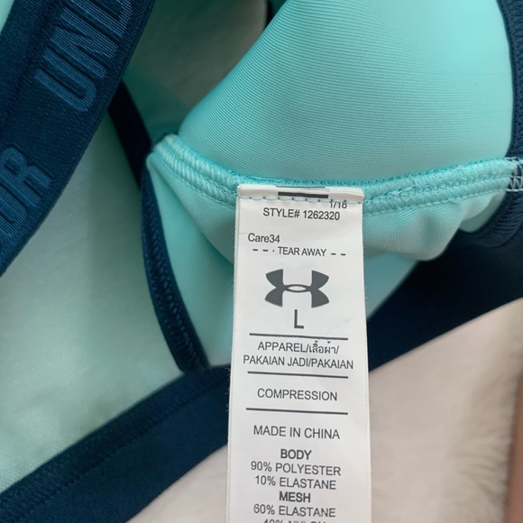 UNDER ARMOUR Breathe Sports Bra - Picture 7 of 9